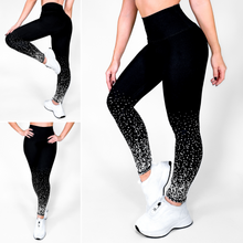 Load image into Gallery viewer, Black Galaxy | Premium High-Waist Legging with Tummy Control & Anti-Cellulite Technology
