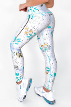 Load image into Gallery viewer, White Garden | Premium High-Waist Legging with Tummy Control & Anti-Cellulite Technology
