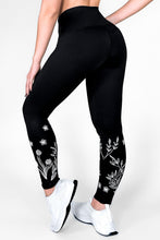 Load image into Gallery viewer, Night Garden | Premium High-Waist Legging with Tummy Control & Anti-Cellulite Technology