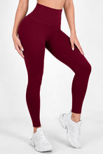 Load image into Gallery viewer, Wine Desire | Premium High-Waist Legging with Tummy Control & Anti-Cellulite Technology (Copy) (Copy)