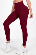 Load image into Gallery viewer, Wine Desire | Premium High-Waist Legging with Tummy Control & Anti-Cellulite Technology (Copy) (Copy)