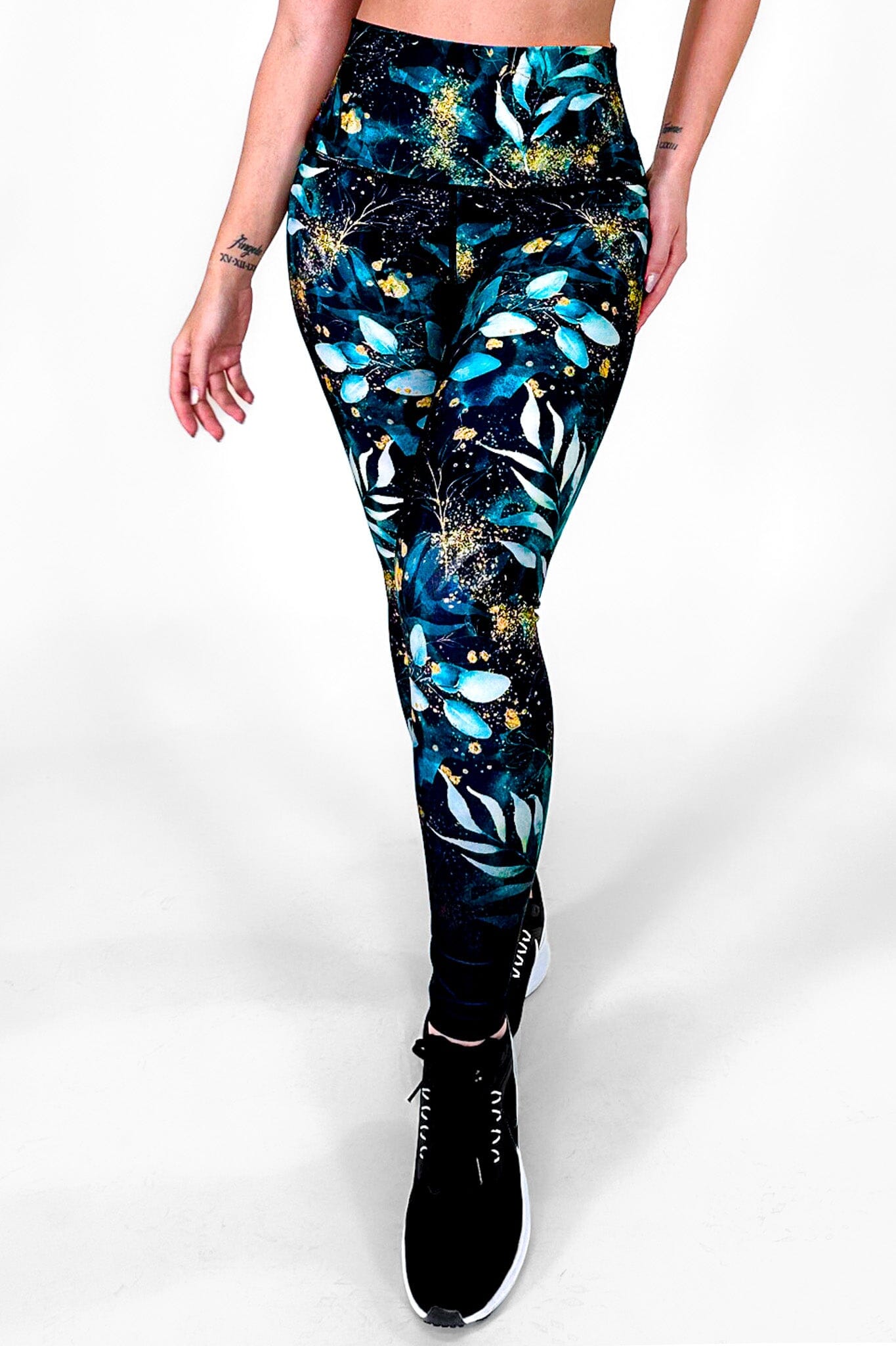 Aqua Boreal | Premium High-Waist Legging with Tummy Control & Anti-Cellulite Technology