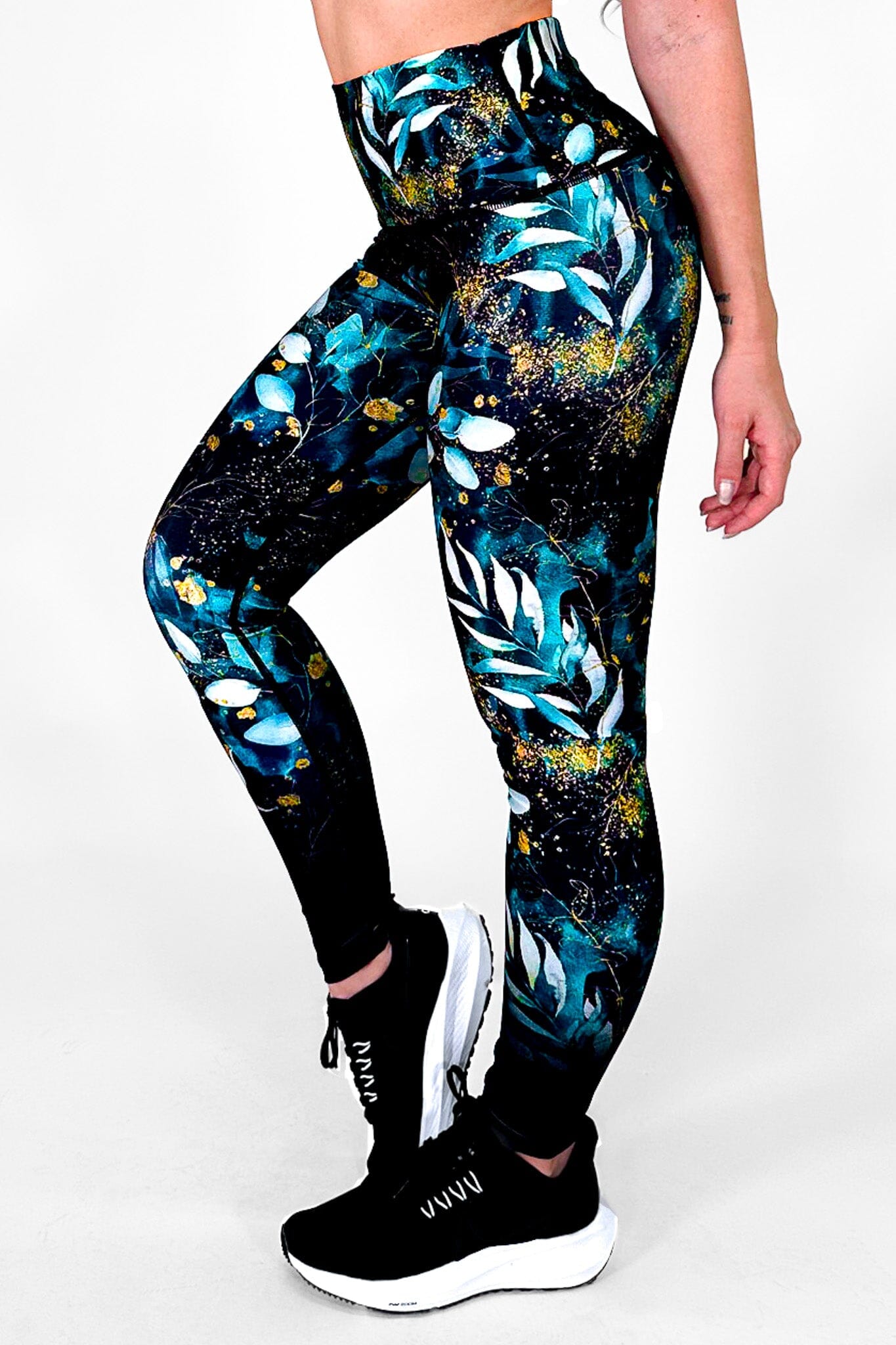 Aqua Boreal | Premium High-Waist Legging with Tummy Control & Anti-Cellulite Technology