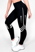 Load image into Gallery viewer, Black Destiny | Premium High-Waist Legging with Tummy Control &amp; Anti-Cellulite Technology
