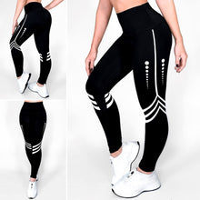 Load image into Gallery viewer, Black Destiny | Premium High-Waist Legging with Tummy Control &amp; Anti-Cellulite Technology
