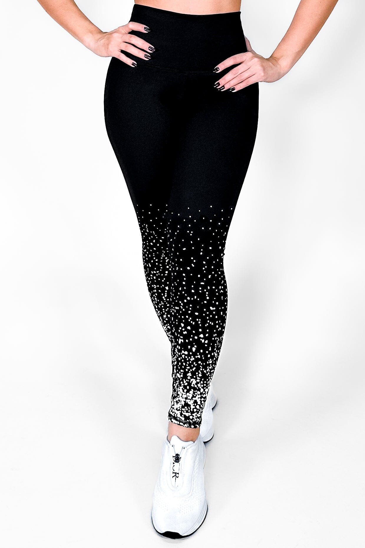 Black Galaxy | Premium High-Waist Legging with Tummy Control & Anti-Cellulite Technology