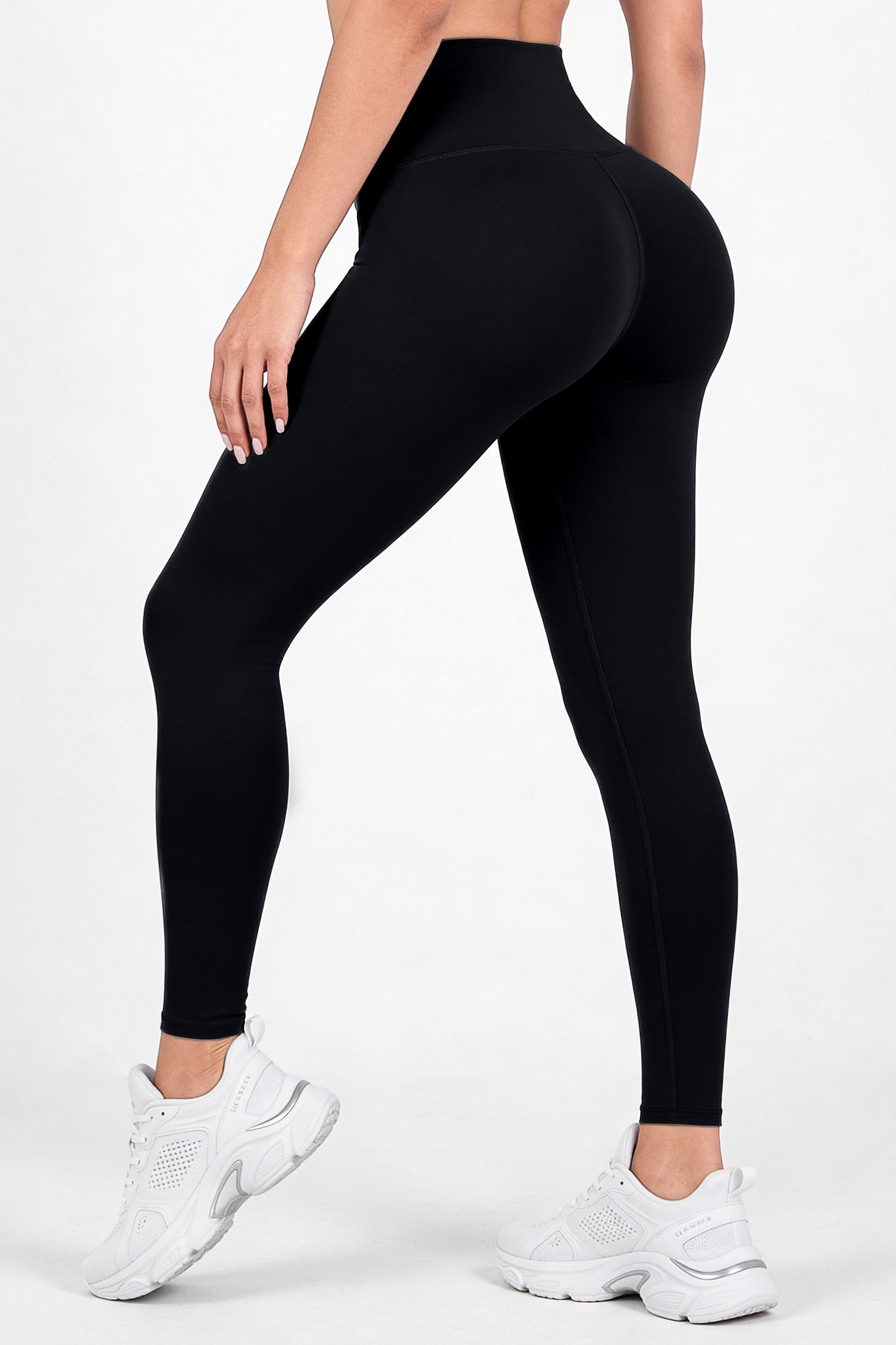 Black Desire | Premium High-Waist Legging with Tummy Control & Anti-Cellulite Technology