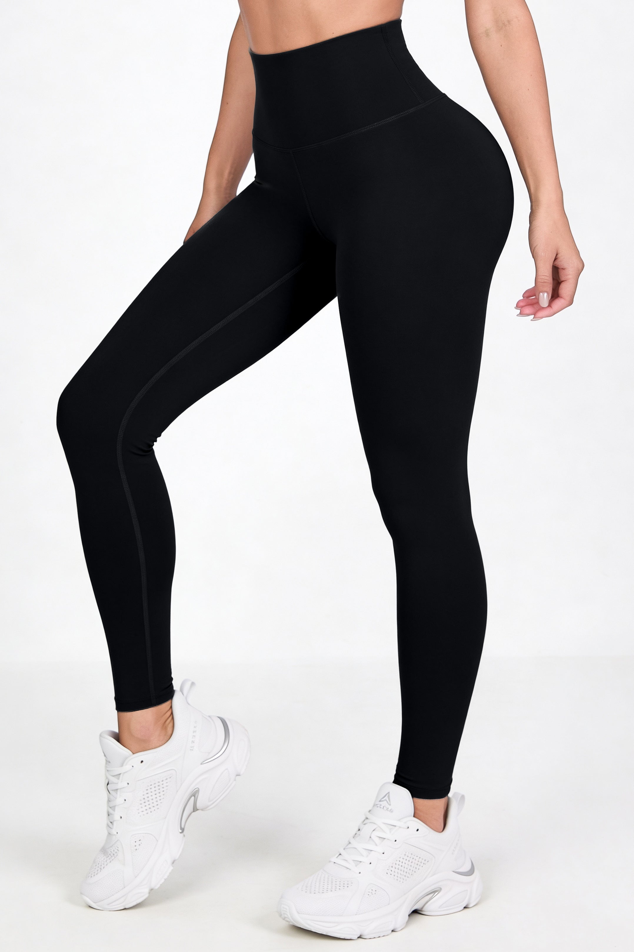 Black Desire | Premium High-Waist Legging with Tummy Control & Anti-Cellulite Technology