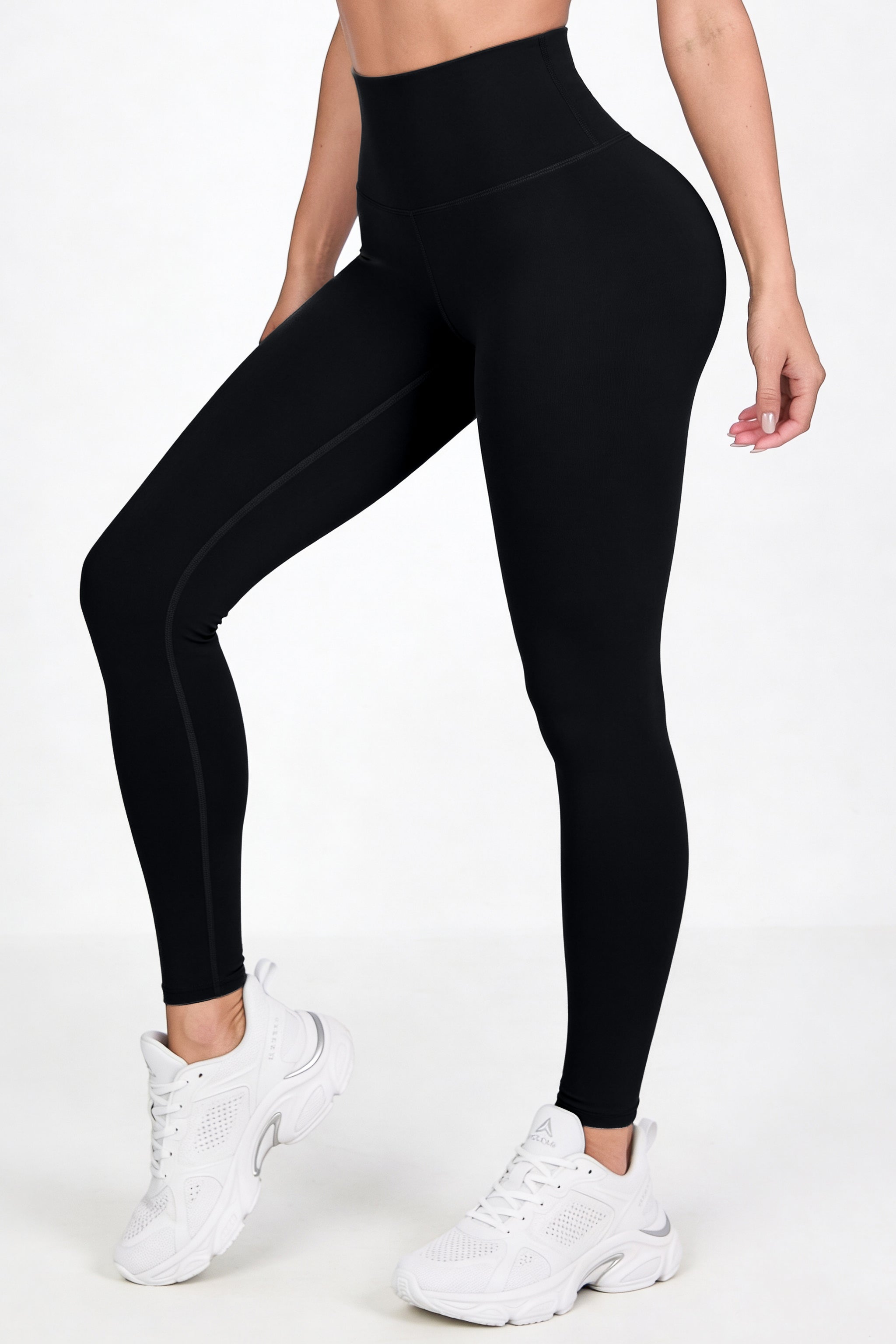 Black Desire | Premium High-Waist Legging with Tummy Control & Anti-Cellulite Technology