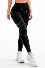 Load image into Gallery viewer, Black Marble • NEW | Premium High-Waist Legging with Tummy Control &amp; Anti-Cellulite Technology
