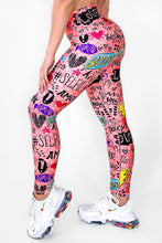 Load image into Gallery viewer, Pink Love | Premium High-Waist Legging with Tummy Control &amp; Anti-Cellulite Technology
