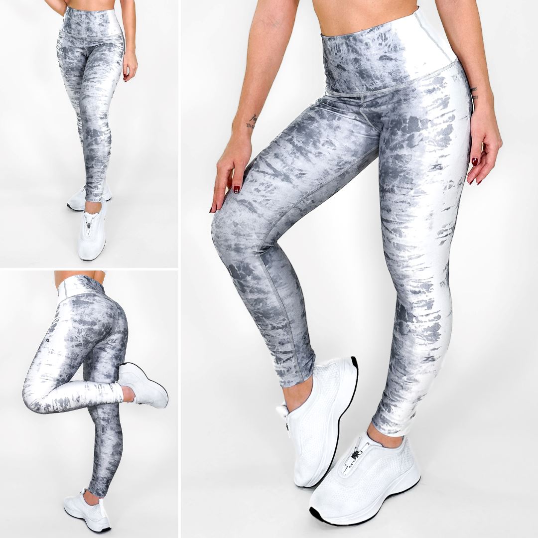 Silver Moon | Premium High-Waist Legging with Tummy Control & Anti-Cellulite Technology