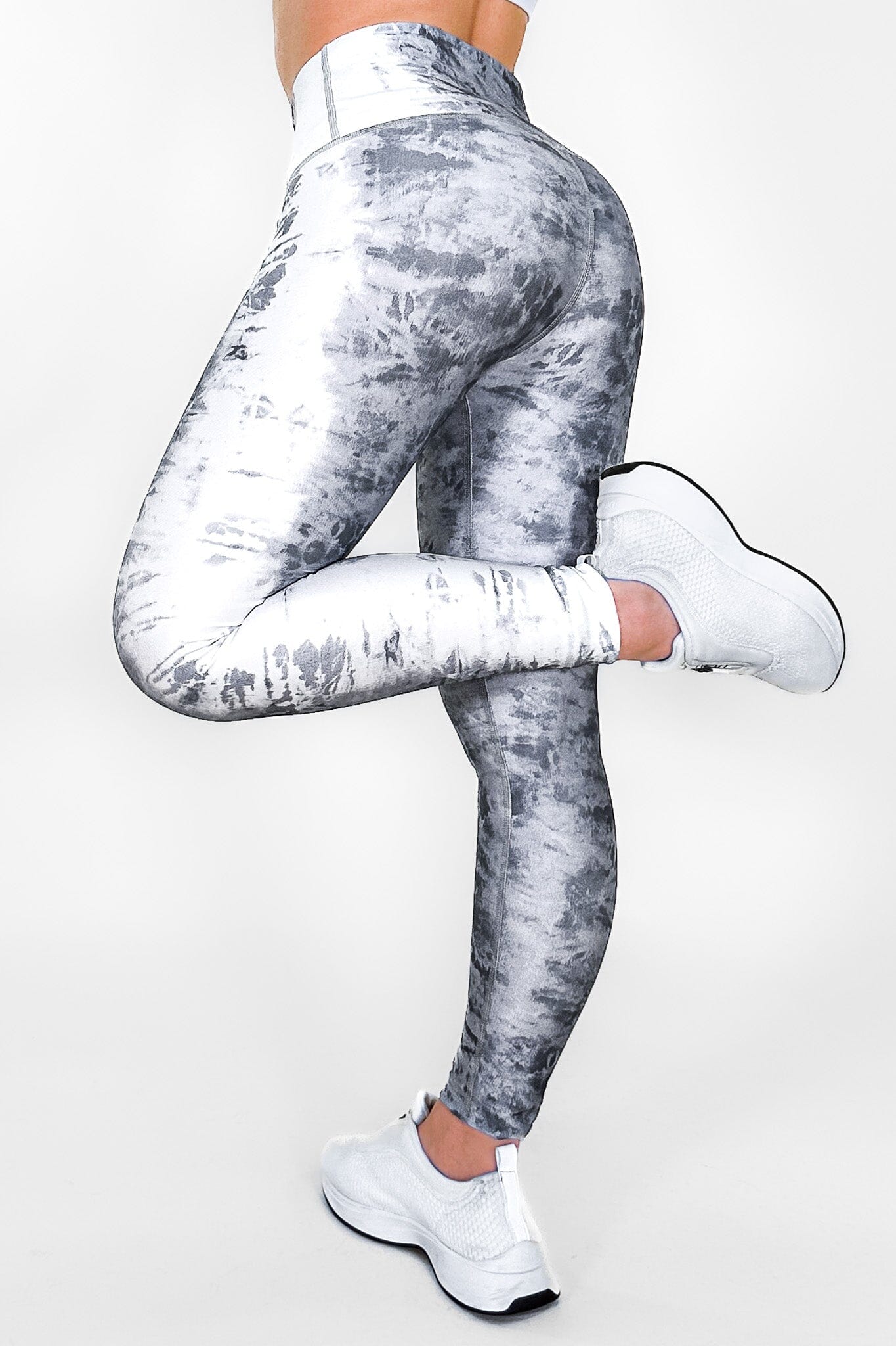 Silver Moon | Premium High-Waist Legging with Tummy Control & Anti-Cellulite Technology